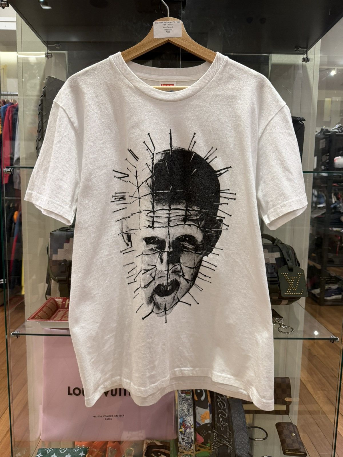 Supreme/Hellraiser Tee White /XL Supreme×Hellraiser 