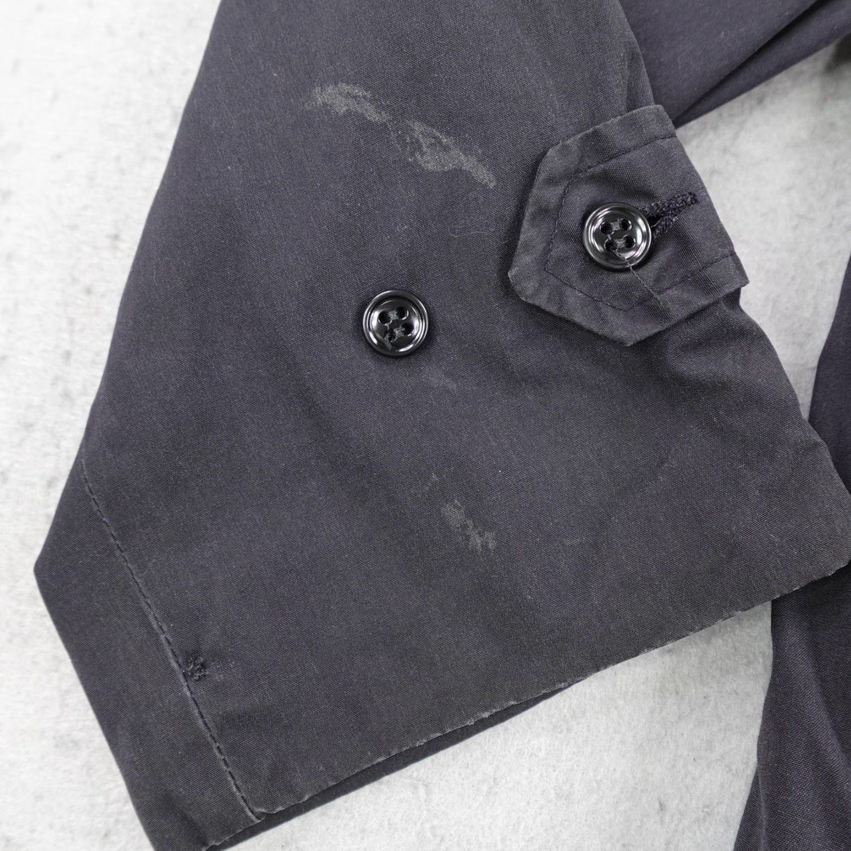 Vintage VINTAGE US Army Jacket 42R Blue 3346 All Weather Trench Coat Removable Liner 80s Men Coat Size US XS / EU 42 / 0 - 7 Thumbnail