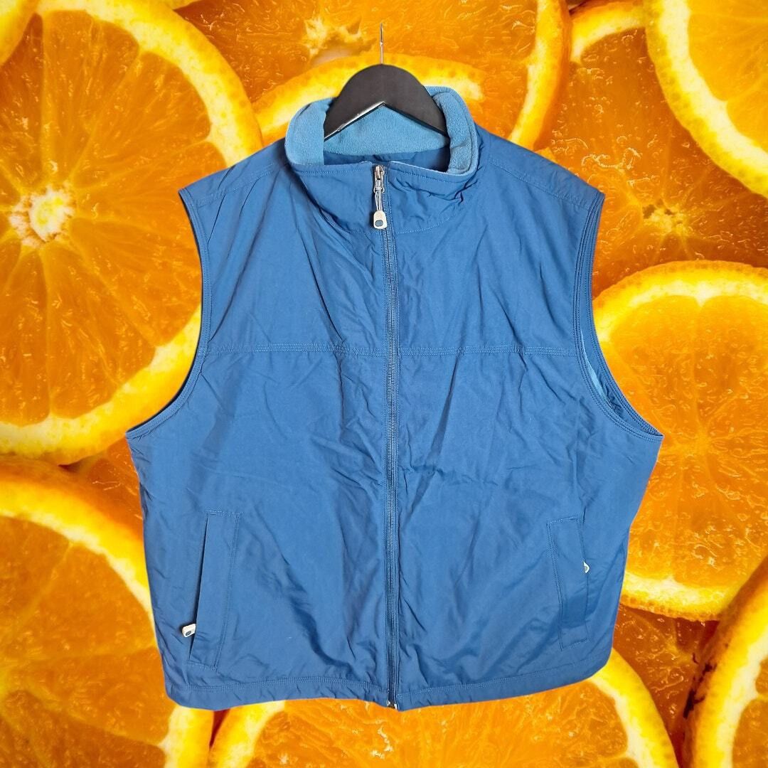 L.L. Bean L.L. Bean Men's Blue Full Zip Polartec Outdoor Hiking Ski Fl Size US XL / EU 56 / 4 - 2 Thumbnail