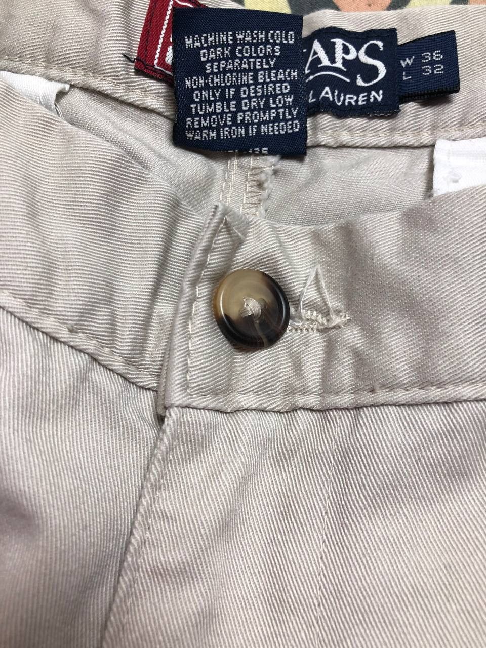 Polo Ralph Lauren × Vintage Polo Ralph Lauren Classic Fit Chino Pant FTP Size US 36 / EU 52 - 3 Thumbnail