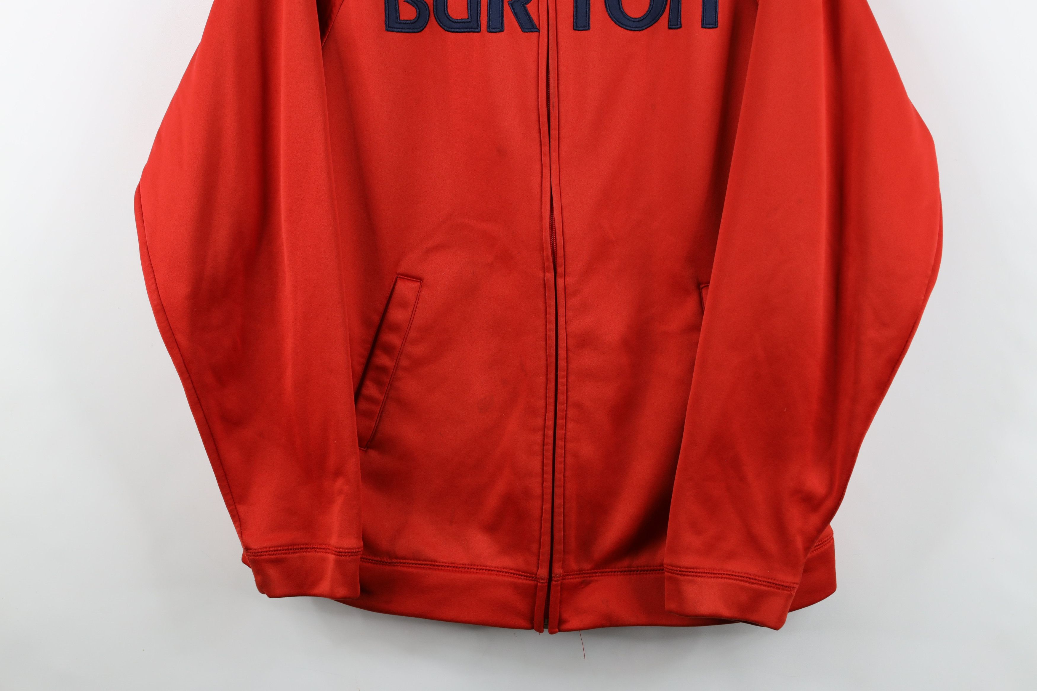 Burton Vintage Burton Snowboards Spell Out Fleece Lined Hoodie Size US L / EU 52-54 / 3 - 3 Thumbnail