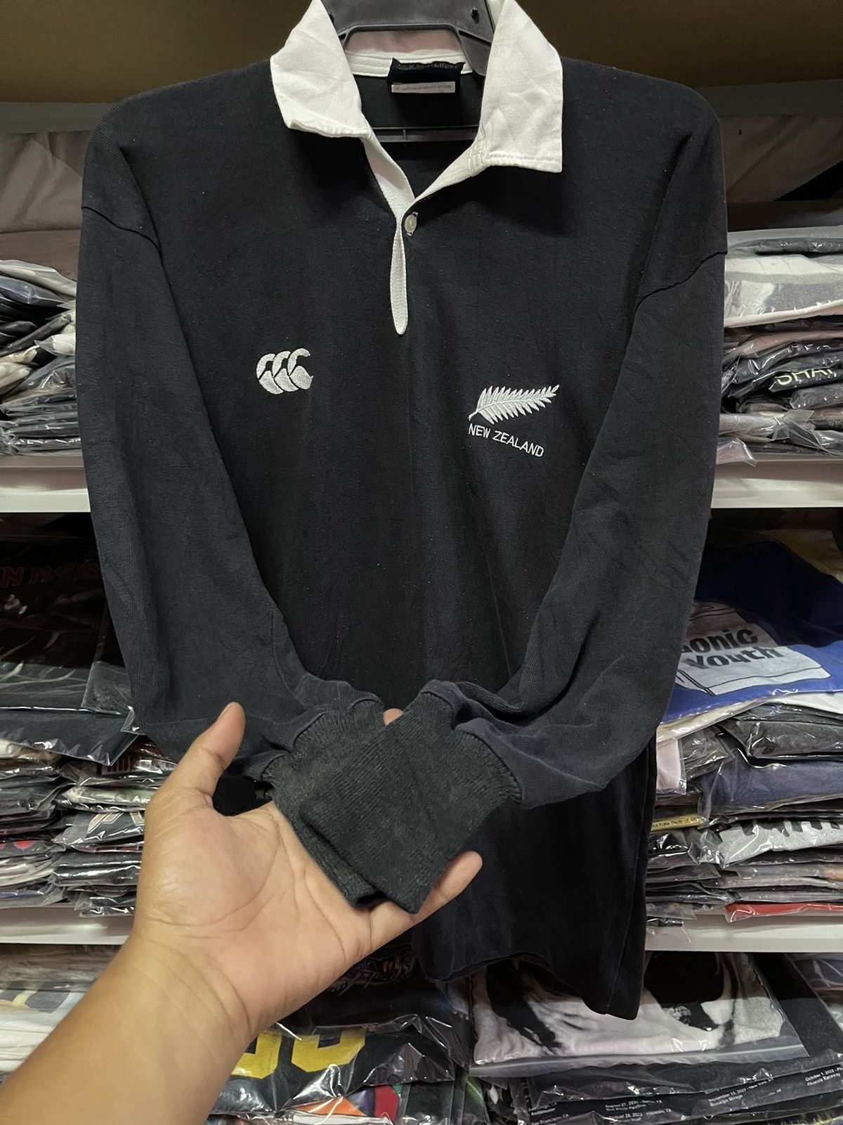 Canterbury of New Zealand × Vintage Vintage Canterbury All Black🔥🔥🔥 Size US S / EU 44-46 / 1 - 2 Thumbnail