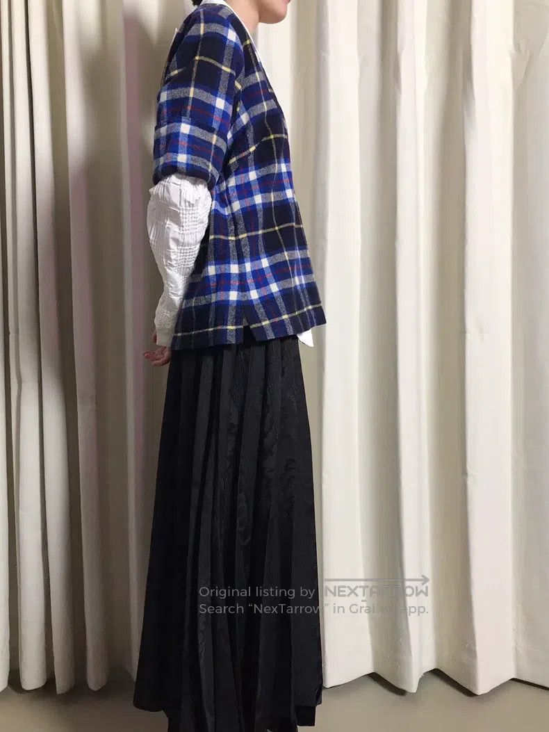 Comme des Garcons Comme Des Garcons Vintage Tweed Checkered Top Size M / US 6-8 / IT 42-44 - 4 Thumbnail