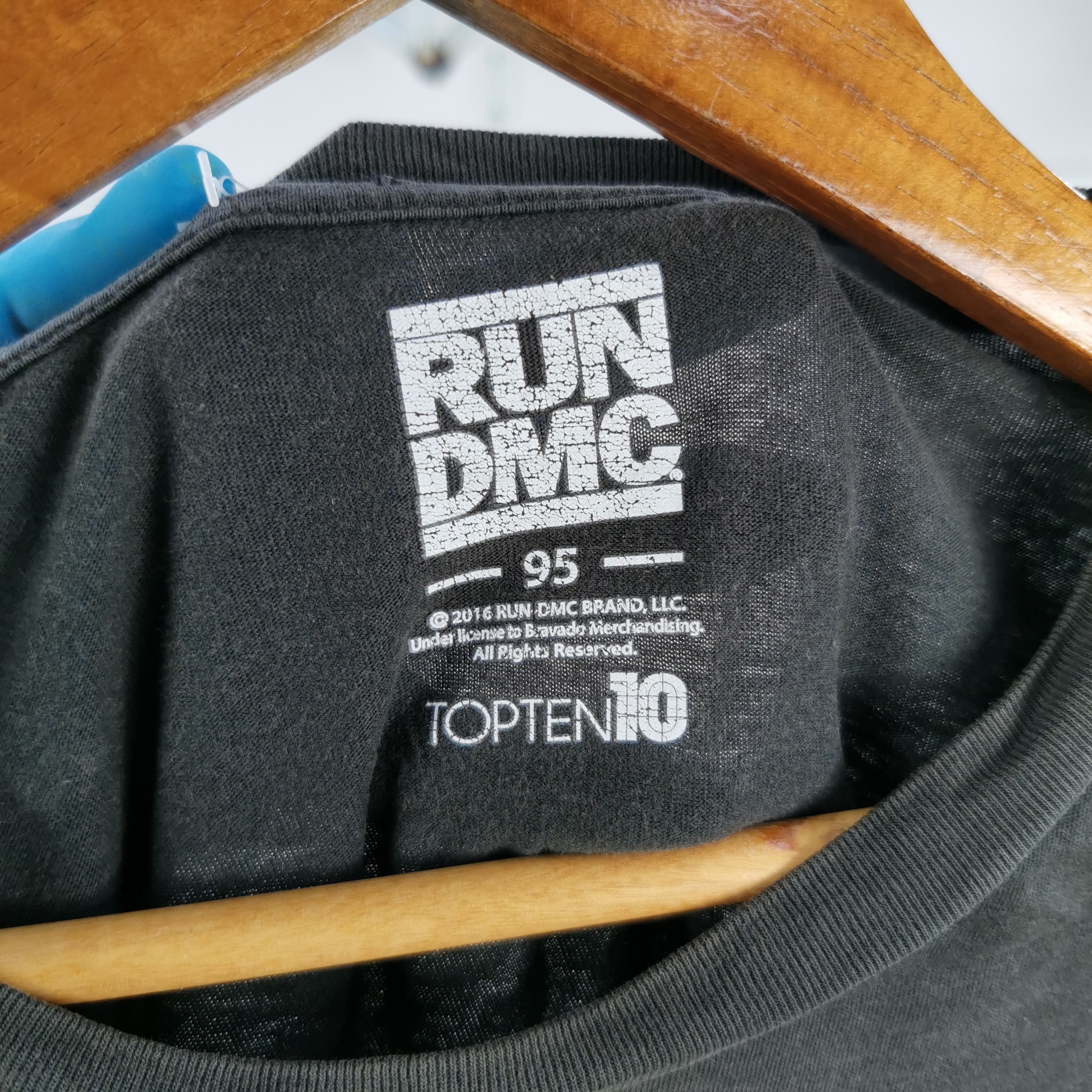 Band Tees Vintage Y2K Run DMC T-Shirt Crewneck Rap Crewneck Tees Size US M / EU 48-50 / 2 - 5 Thumbnail