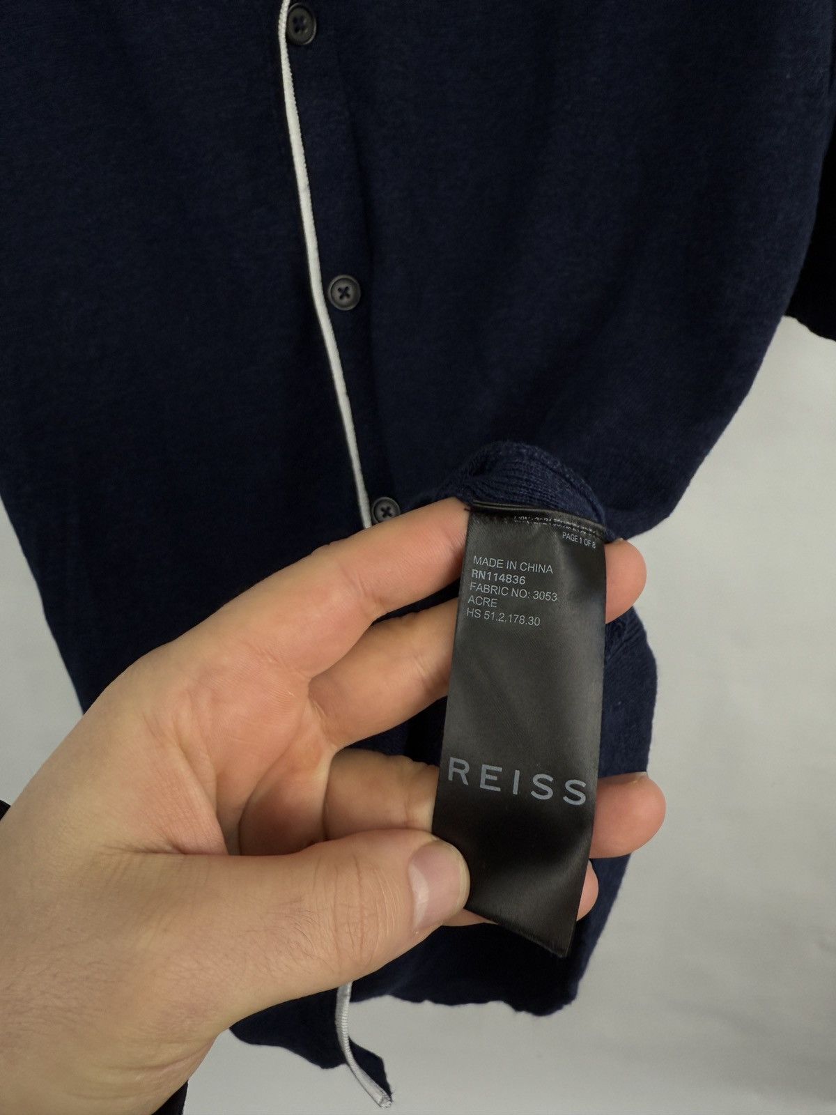 Reiss Reiss Luxury Button Shirt Rare Retro Hype Y2K Size US L / EU 52-54 / 3 - 6 Thumbnail