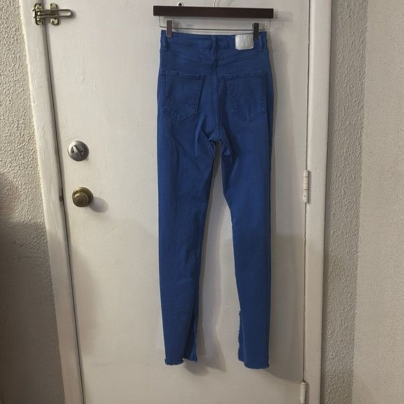 Zara ZARA Straight Leg Jeans Size 2 High Rise Size 25" / US 0 / IT 36 - 2 Thumbnail