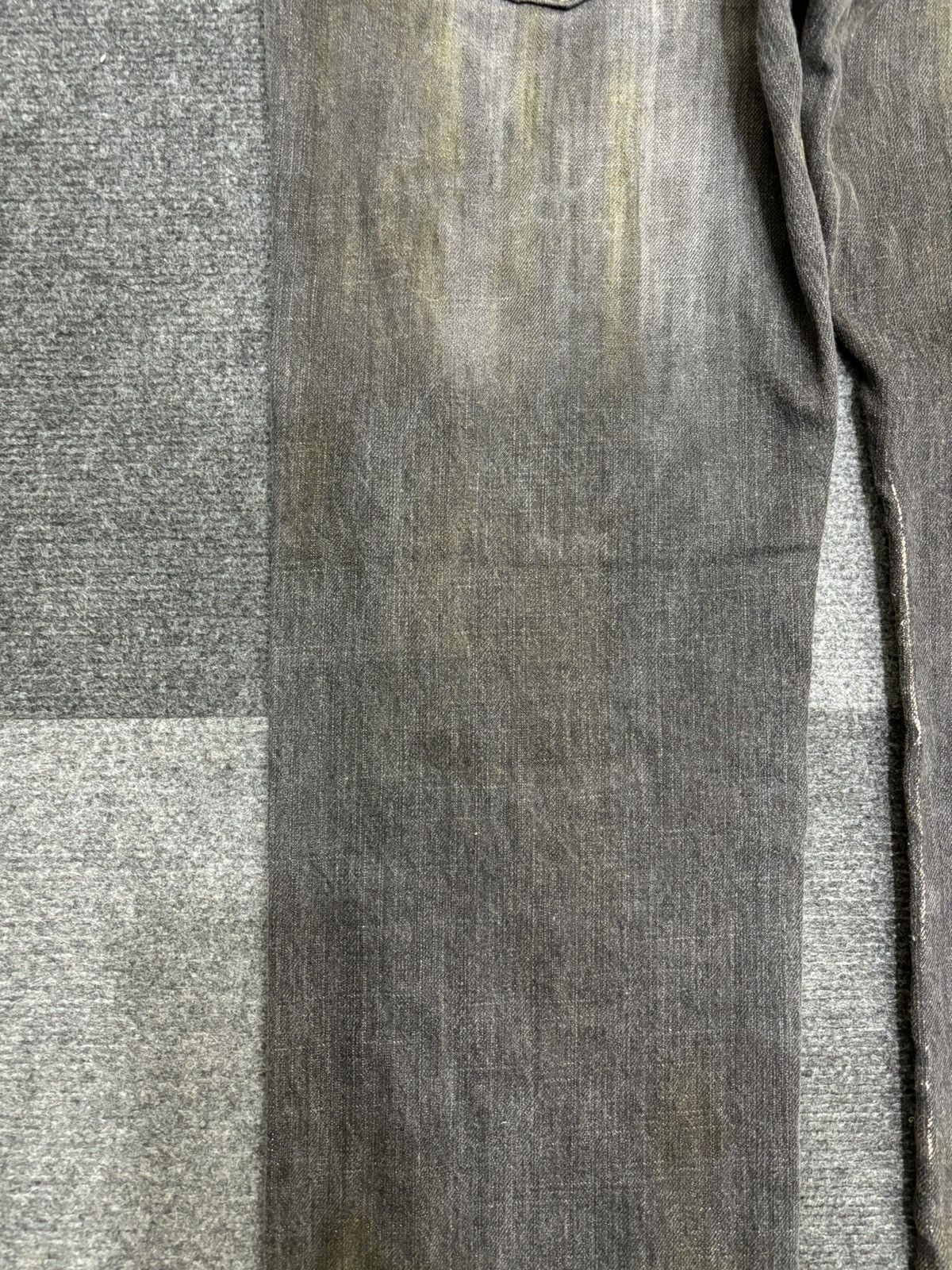 Japanese Brand 💥ONE ON GRAILED💥ARCHIVAL RARE PPFM CHAOS PAINT DENIM F457 Size US 32 / EU 48 - 15 Thumbnail