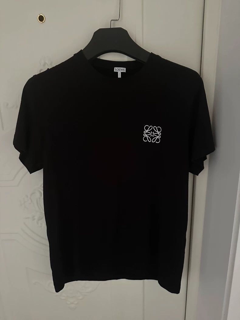 Loewe Loewe Black short-sleeved T-shirt Size US M / EU 48-50 / 2 - 2 Thumbnail