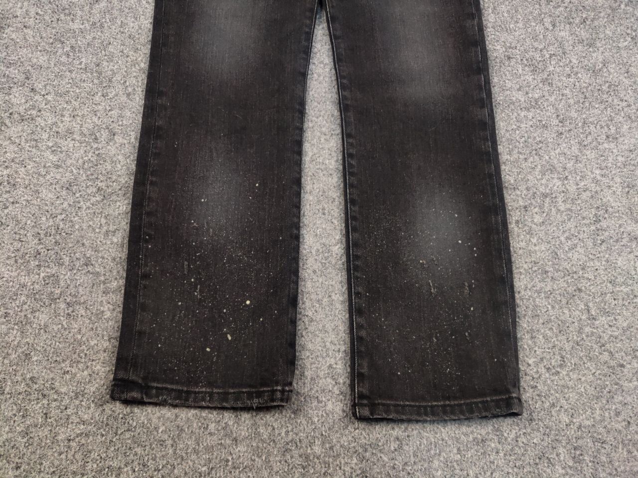 R13 R13 Stove Pipe Japanese Denim Design Paint straight Jeans Size 26" / US 2 / IT 38 - 4 Thumbnail