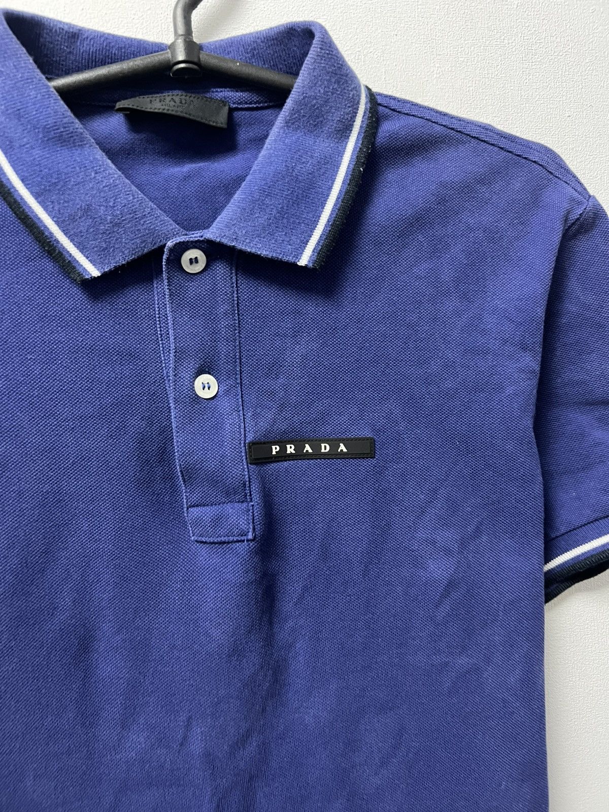 Prada Prada Polo T-Shirt Red Tab Size US S / EU 44-46 / 1 - 3 Thumbnail