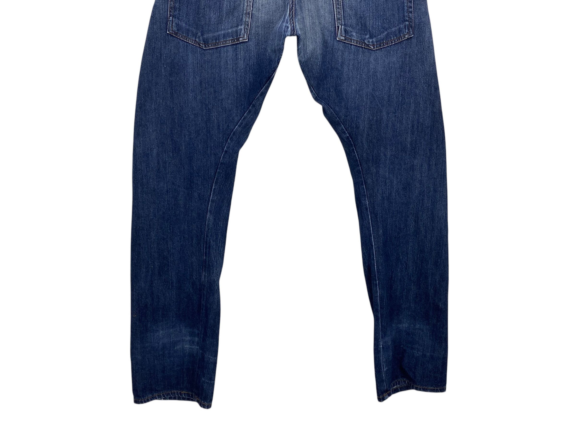 Japanese Brand Double Focus Handcrafted Light Wash Denim Size US 31 - 7 Thumbnail
