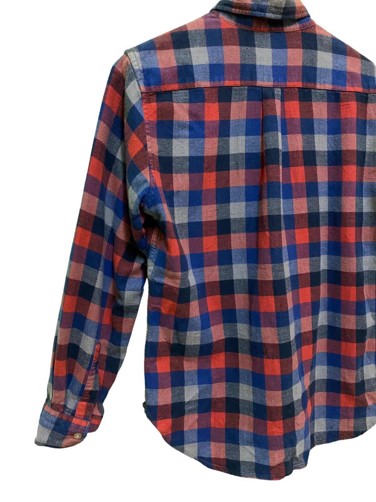 Designer × Japanese Brand × Vintage Beams Hearts Flannel Shirt Size US S / EU 44-46 / 1 - 9 Thumbnail