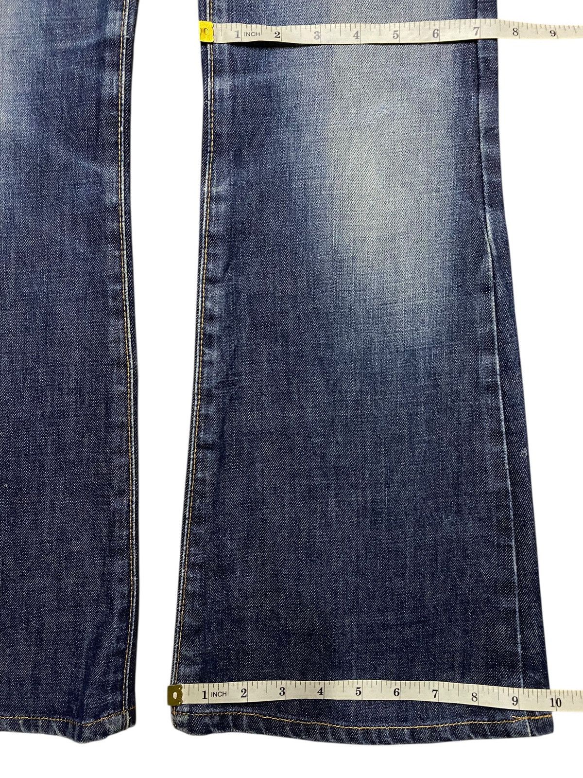 Edwin Vintage Japanese Brand Edwin Jeans Flare Bell Bottom Size 26" / US 2 / IT 38 - 12 Thumbnail