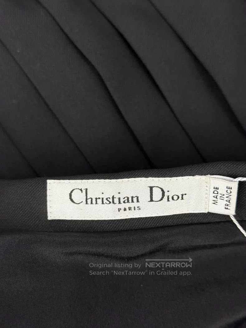Dior Dior Black pleated skirt Size 26" / US 2 / IT 38 - 3 Thumbnail