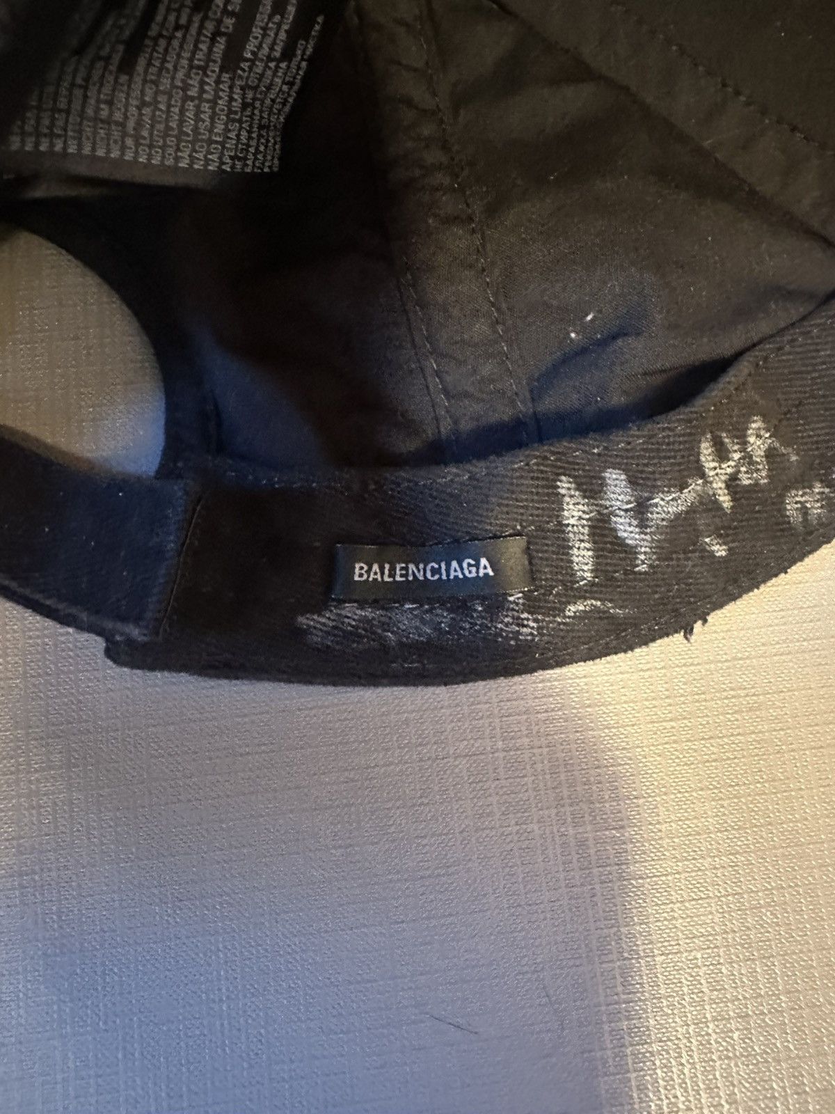 Balenciaga FW/24 Y2K Hat (Graffiti/Tattoo) Size ONE SIZE - 13 Thumbnail