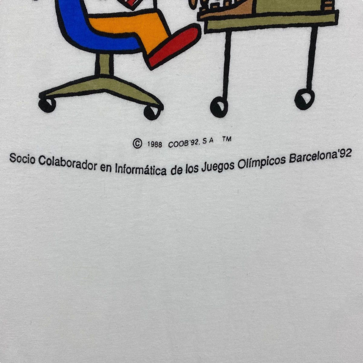 Vintage Vintage 90's IBM Olympic Barcelona Partnership Graphic Size US XL / EU 56 / 4 - 3 Thumbnail