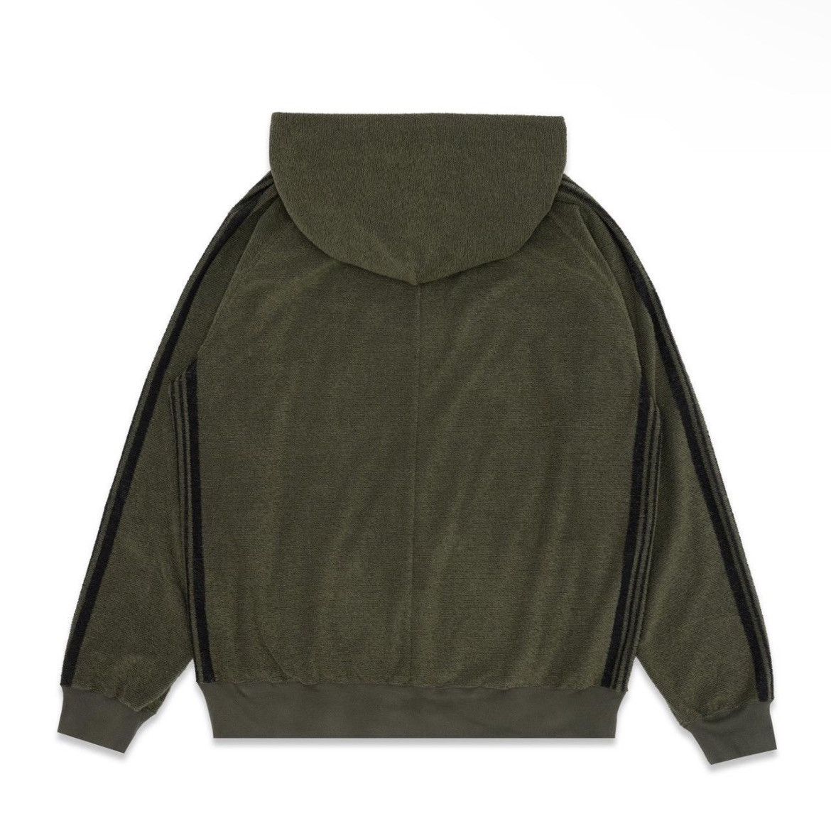 Needles Needles X Hidden Track Hoodie Pile JQ Olive Green Size US M / EU 48-50 / 2 - 3 Thumbnail