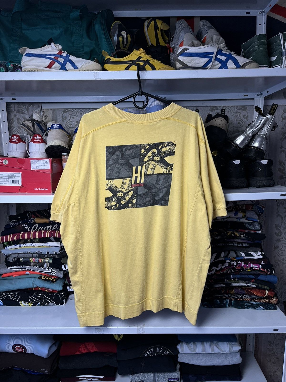 Reebok Vintage 90s Reebok Big Logo Casual Faded T-shirt Sport Style Size US XL / EU 56 / 4 - 1 Thumbnail
