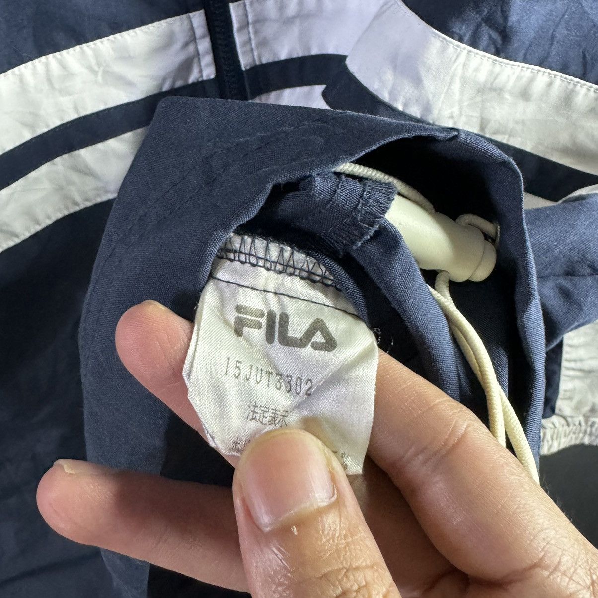 Fila Vintage 1990's Fila Big Logo Windbreaker Size US M / EU 48-50 / 2 - 4 Thumbnail