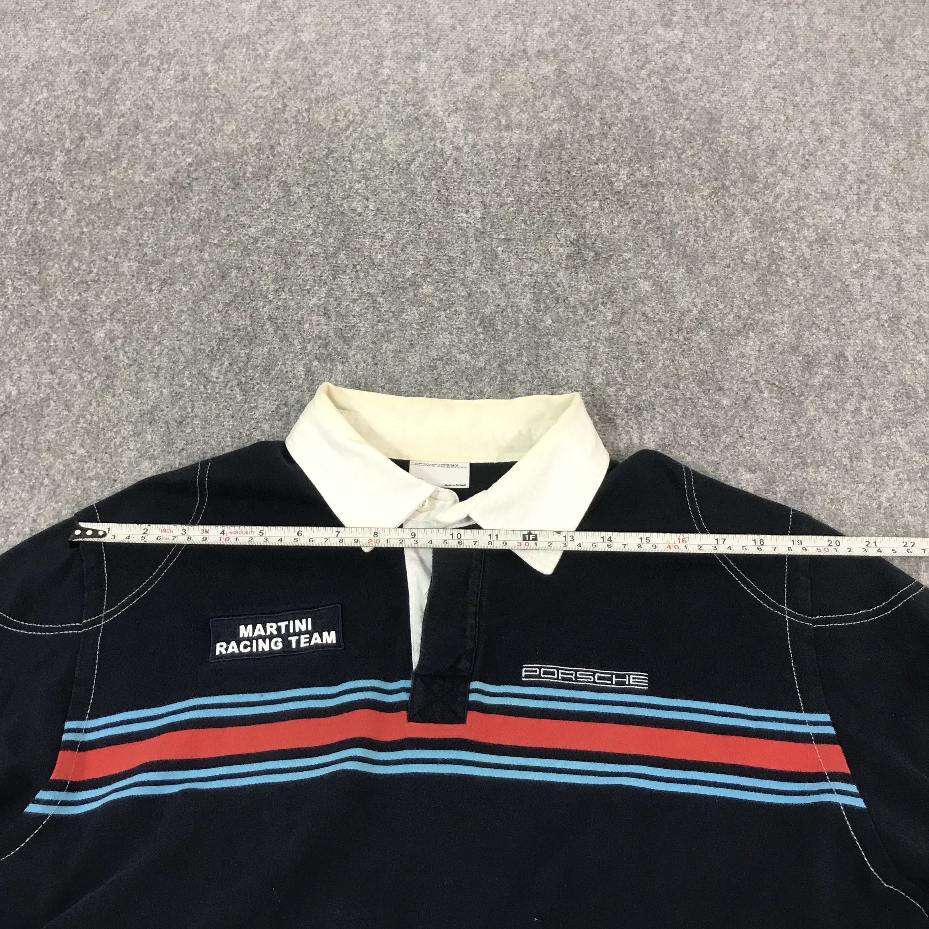 Porsche Design Vintage Porsche Design Martini racing team Polo Shirt Size US XL / EU 56 / 4 - 8 Thumbnail