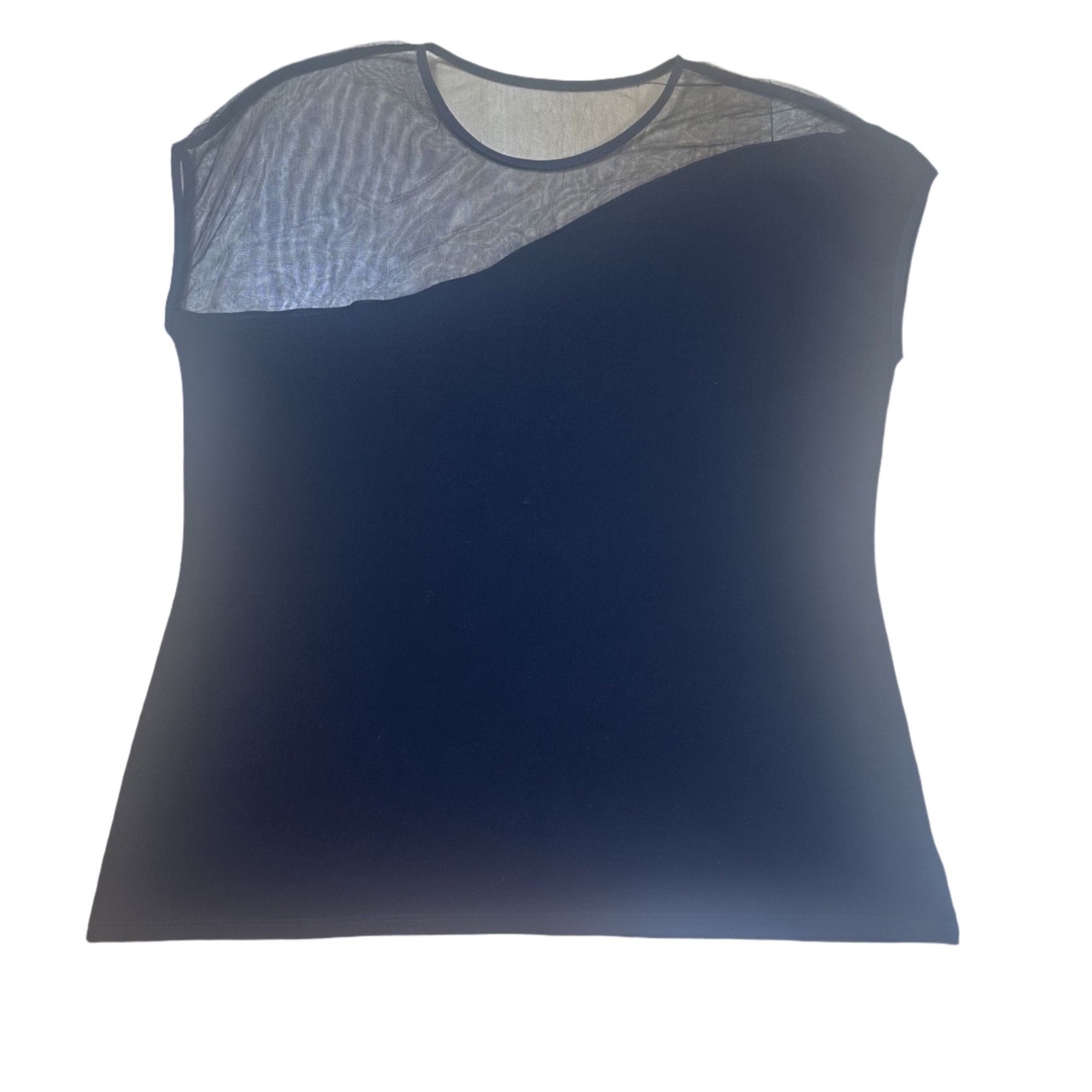 Other NWT Marcella Black Florence Mesh Short Sleeve Top XXL Size XXL / US 16-18 / IT 52-54 - 4 Thumbnail