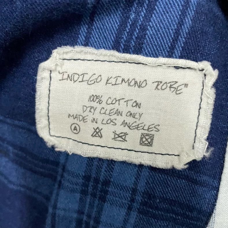 Greg Lauren greg lauren size 3 Blue dyed long patchwork road robe 2506 Size US L / EU 52-54 / 3 - 4 Thumbnail