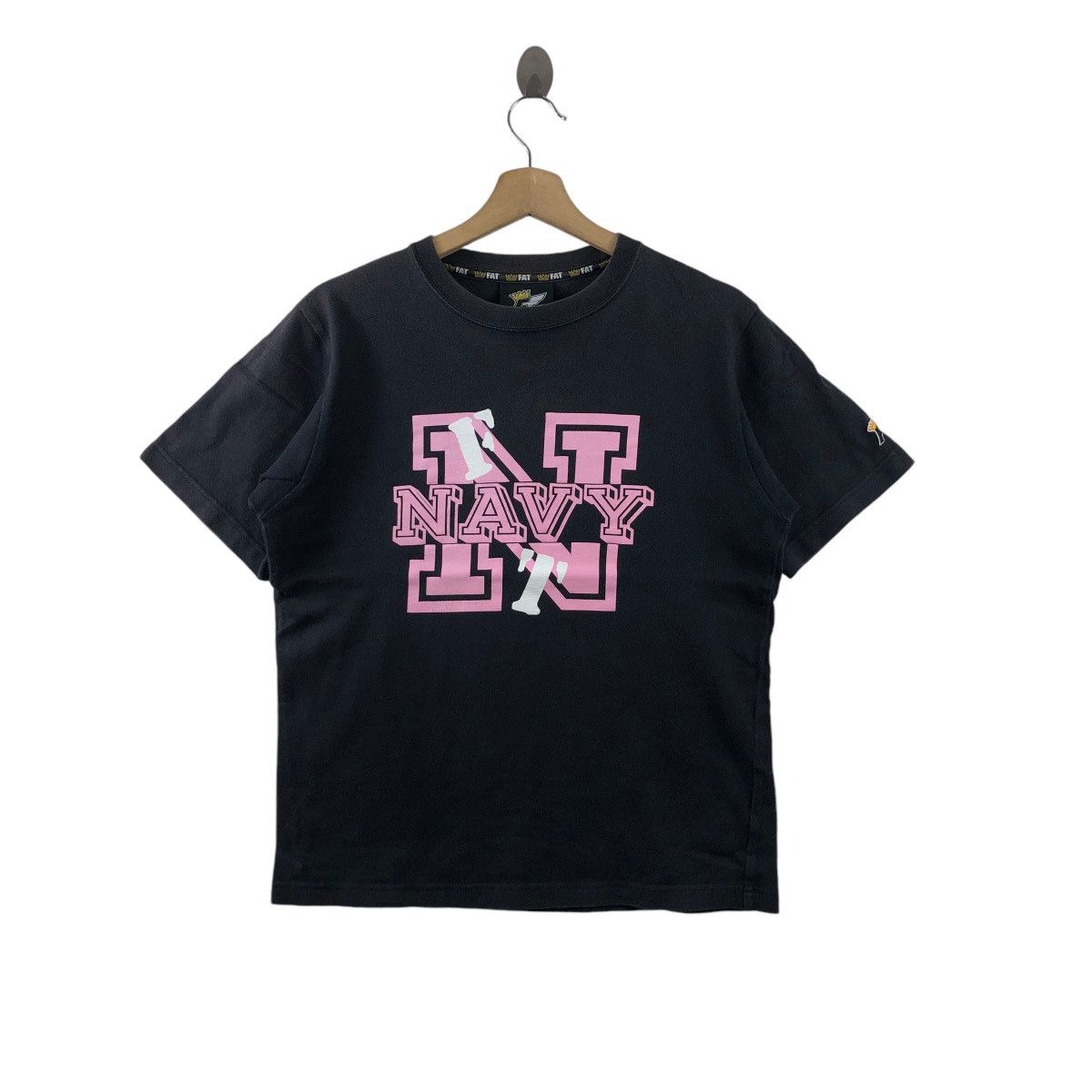 Fat Tokyo FAT TOKYO Tee Shirt Big Logo Navy Streetwear Size US M / EU 48-50 / 2 - 1 Thumbnail