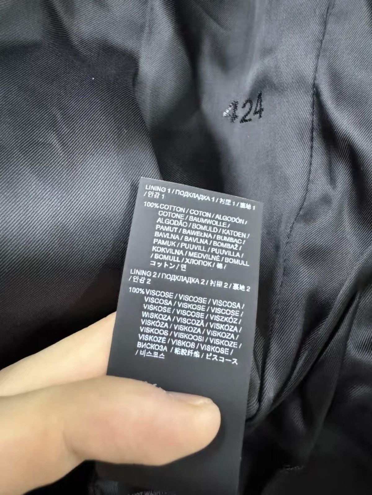 424 424 Leather Coat Size US M / EU 48-50 / 2 - 6 Thumbnail
