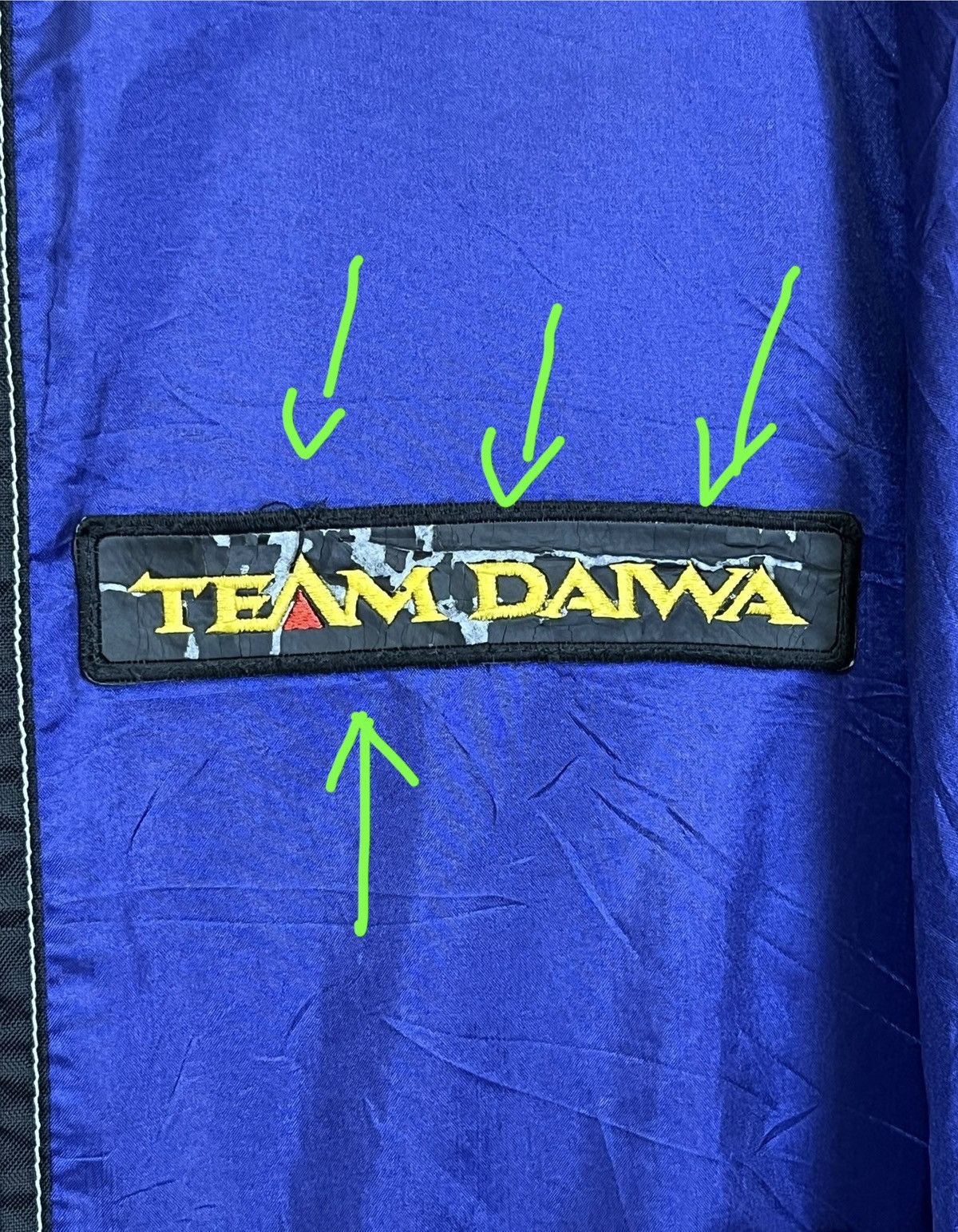 DAIWA NICE🔥VINTAGE TEAM DAIWA JACKET Size US XL / EU 56 / 4 - 20 Thumbnail