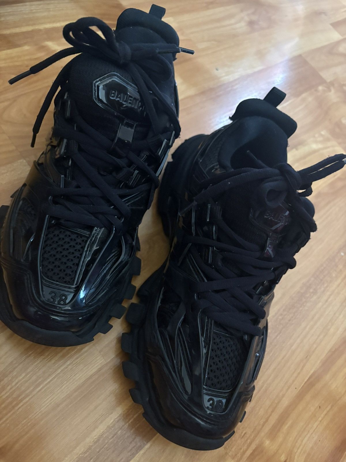 Balenciaga Track laminated-panels sneakers Size US 5.5 / EU 38 - 2 Thumbnail