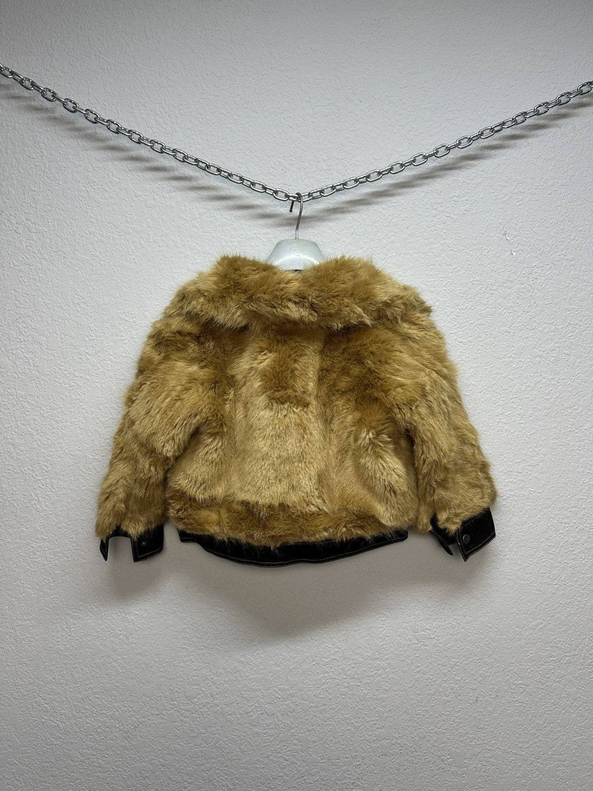 If Six Was Nine × Stella McCartney × Vintage Vintage Stella McCartney Fur Cropped Jacket Ifsixwasnine Size XS / US 0-2 / IT 36-38 - 12 Thumbnail