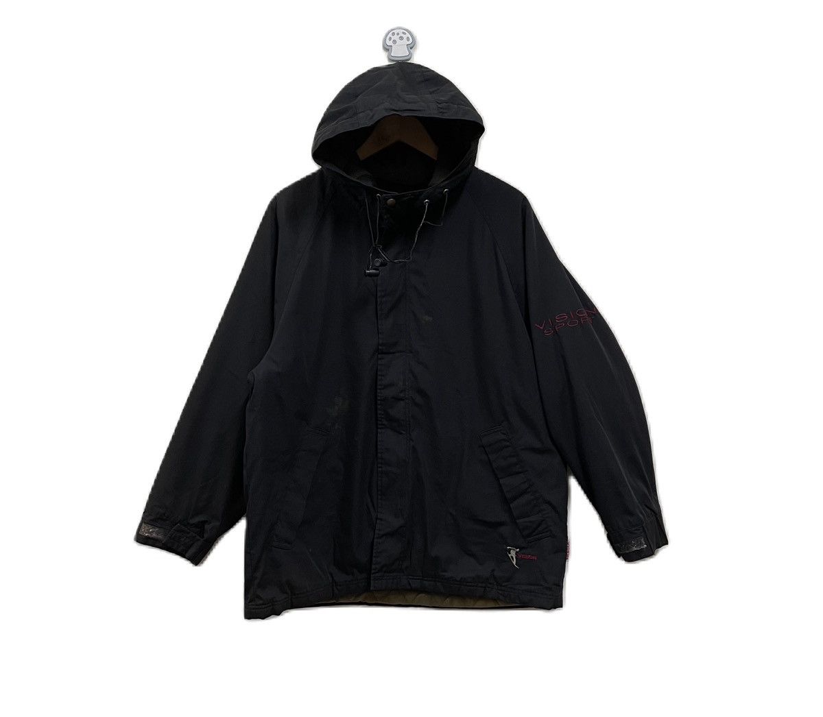 Vision Streetwear Vintage Vision Streetwear Jacket Hoodie Military Collection Size US XL / EU 56 / 4 - 2 Thumbnail