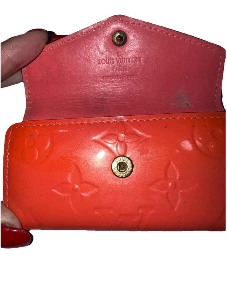 Louis Vuitton Louis Vuitton Orange Vernis Key Case Size ONE SIZE - 7 Thumbnail