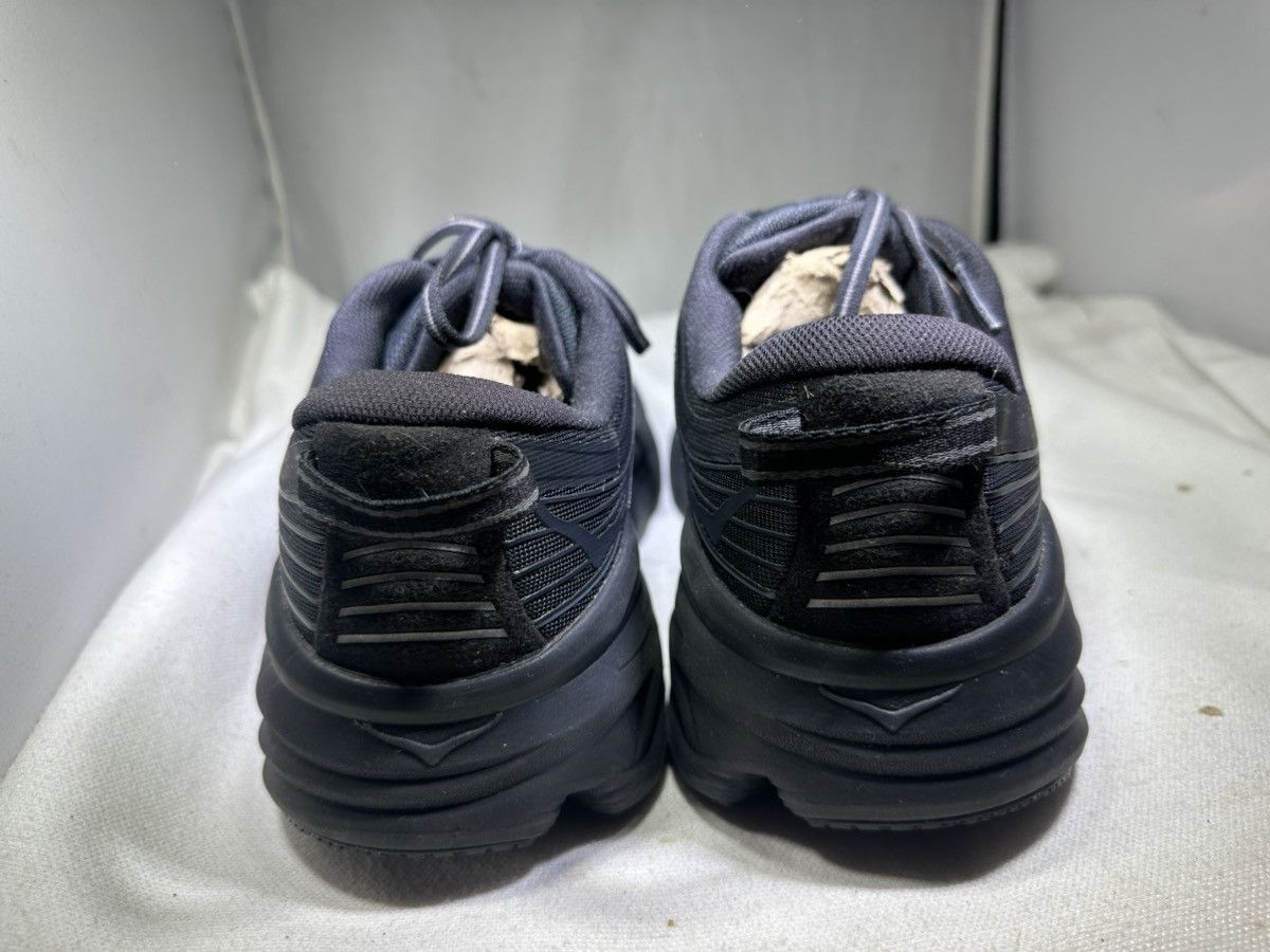 Hoka PreOwned Hoka Bondi 7 Triple Black Running Shoes Women's 8.5 Size US 8.5 / IT 38.5 - 4 Thumbnail