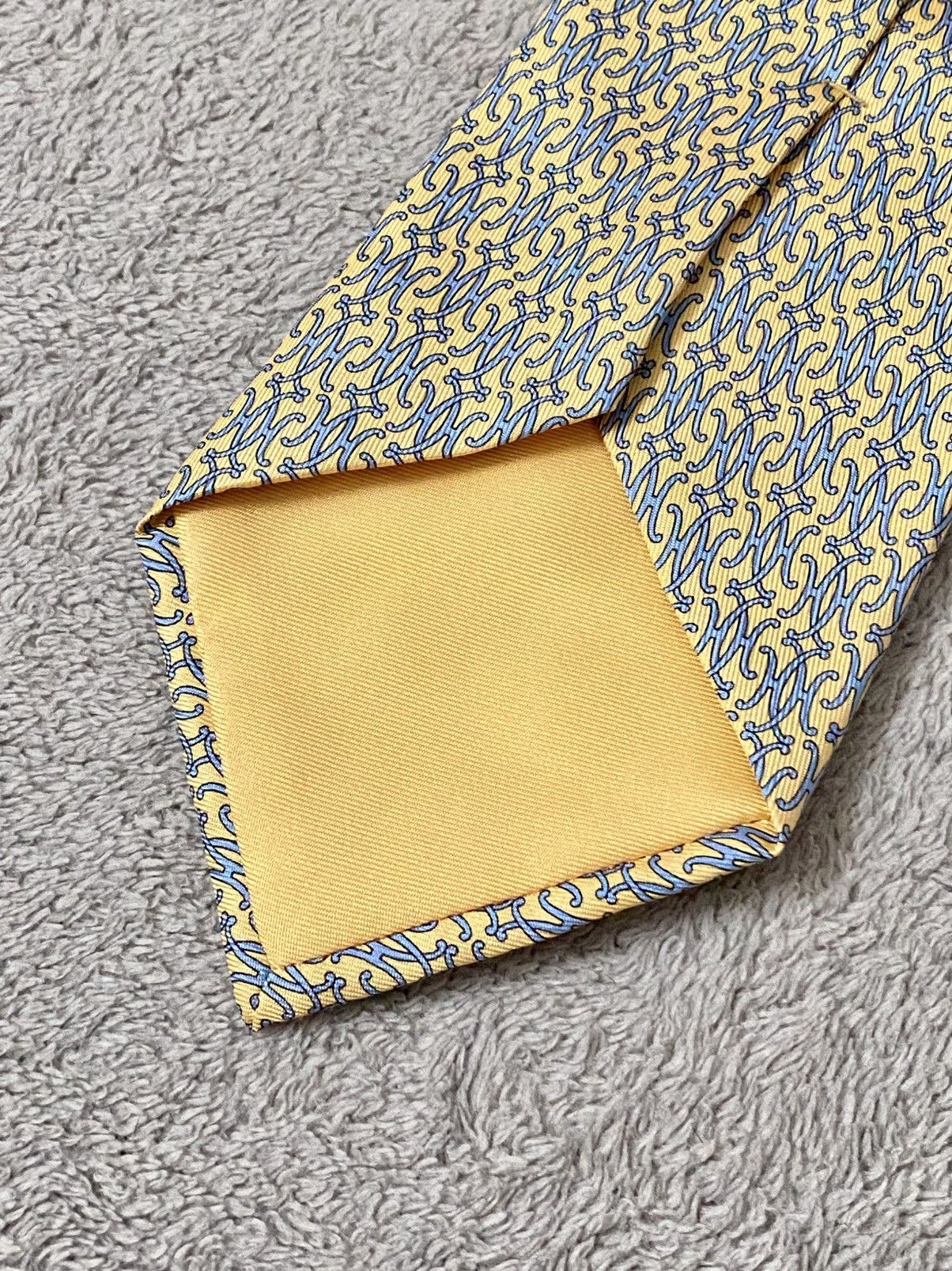 Hermes Hermès Silk Necktie Size ONE SIZE - 2 Thumbnail