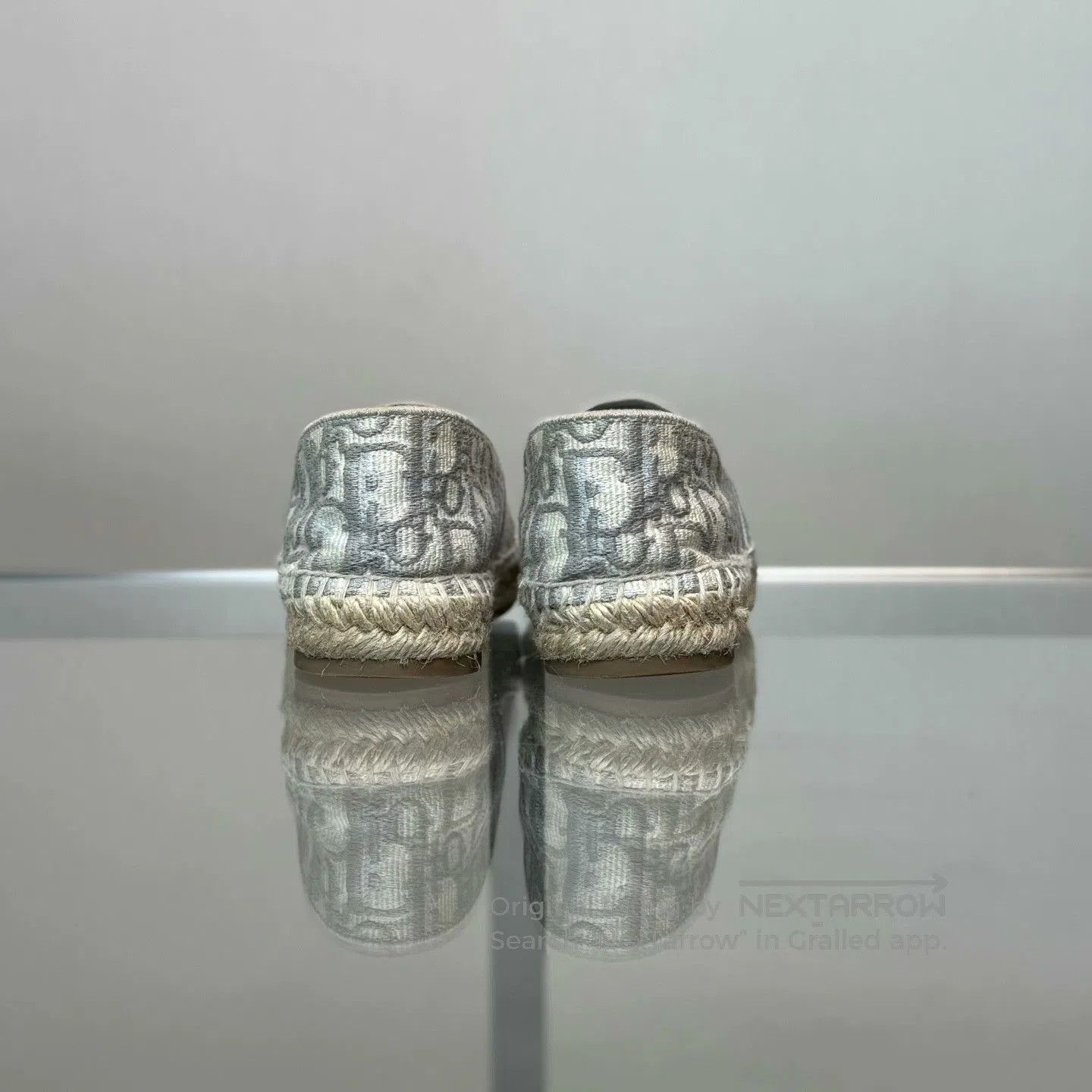 Dior Dior Gray Monogram Fisherman Shoes. Size US 4 / IT 34 - 4 Thumbnail