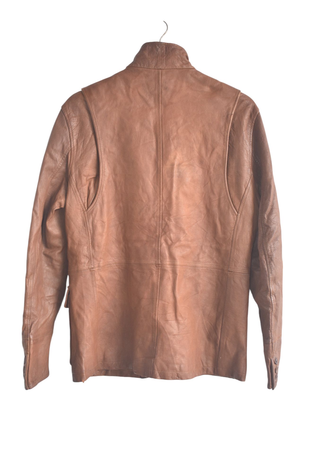 C.P. Company × Vintage VINTAGE CP COMPANY LEATHER JACKET A064 Size S / US 4 / IT 40 - 5 Thumbnail