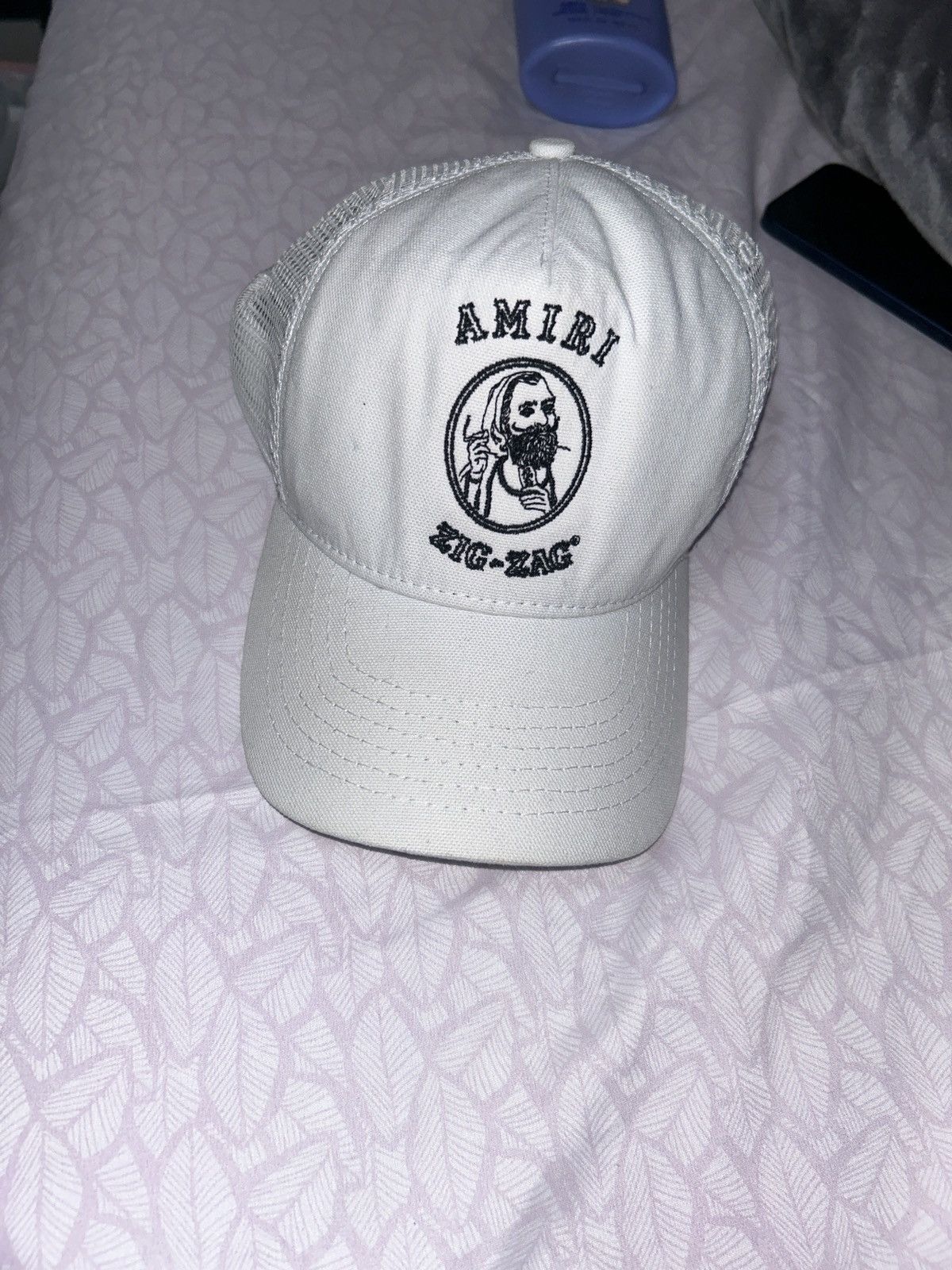 image of Amiri Hat in White, Men's