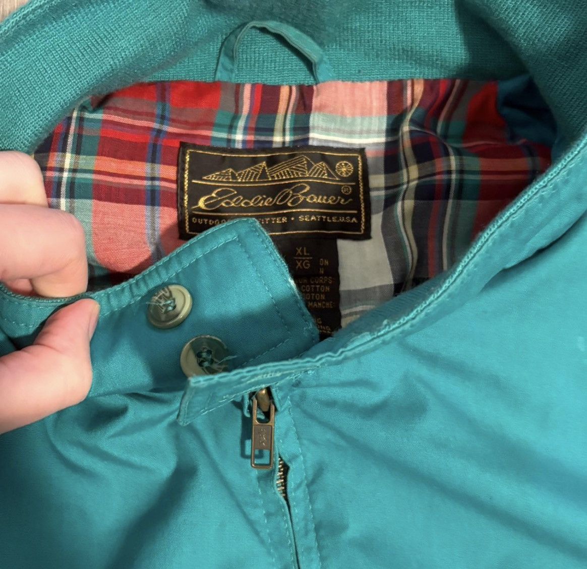 Eddie Bauer vintage 80s/90s eddie bauer windbreaker Size US XL / EU 56 / 4 - 2 Thumbnail