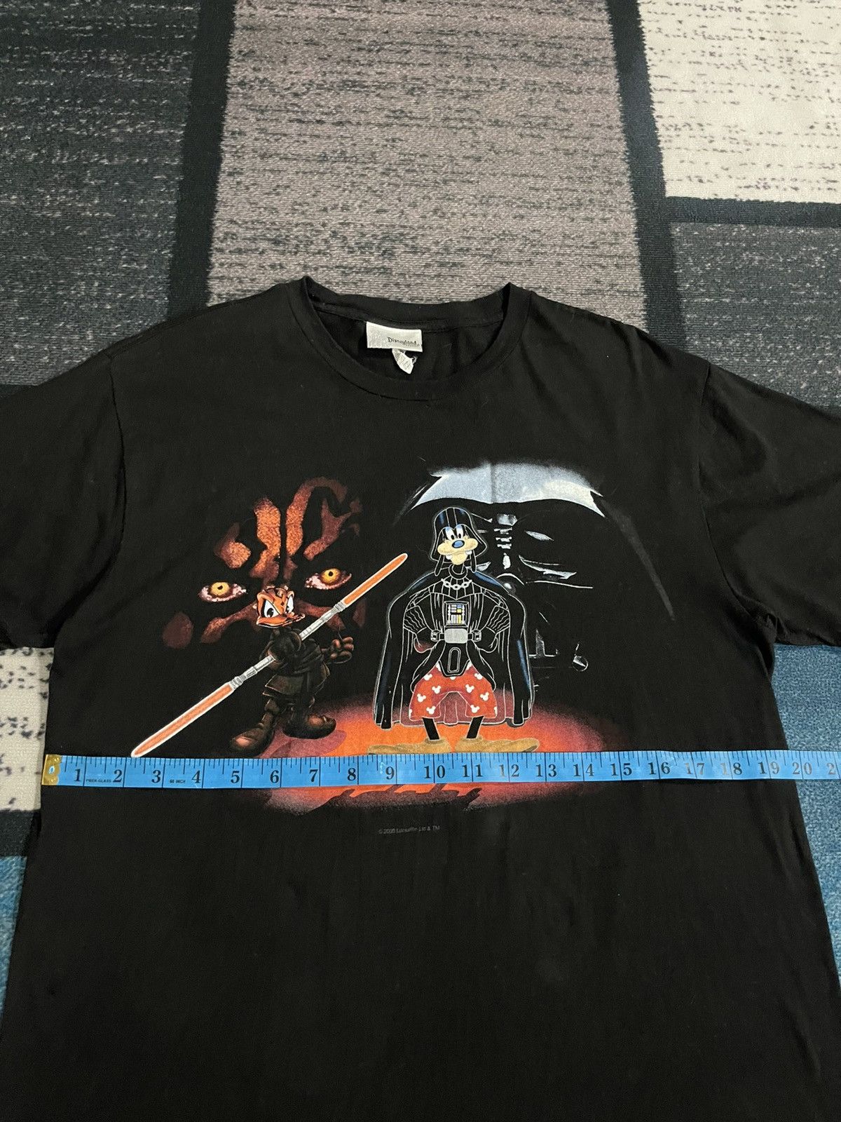 Disney × Star Wars Vintage Star Wars × Disney Darth Maul Darth Vader Tshirt Size US M / EU 48-50 / 2 - 11 Thumbnail