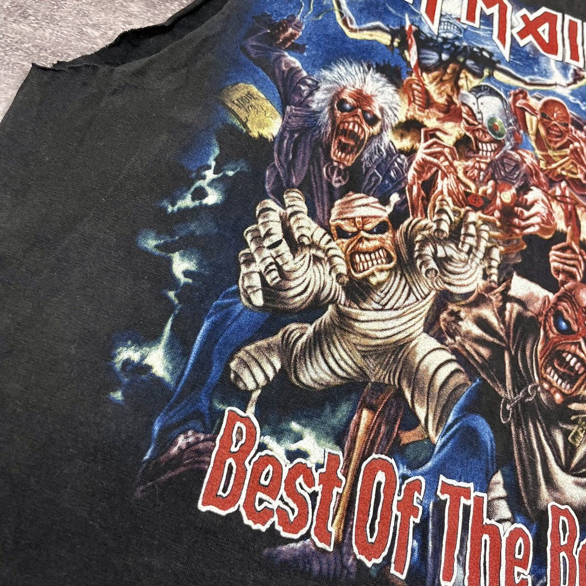 Iron Maiden × Vintage Vintage Iron Maiden Best of the Beast T Shirt Size US M / EU 48-50 / 2 - 6 Thumbnail