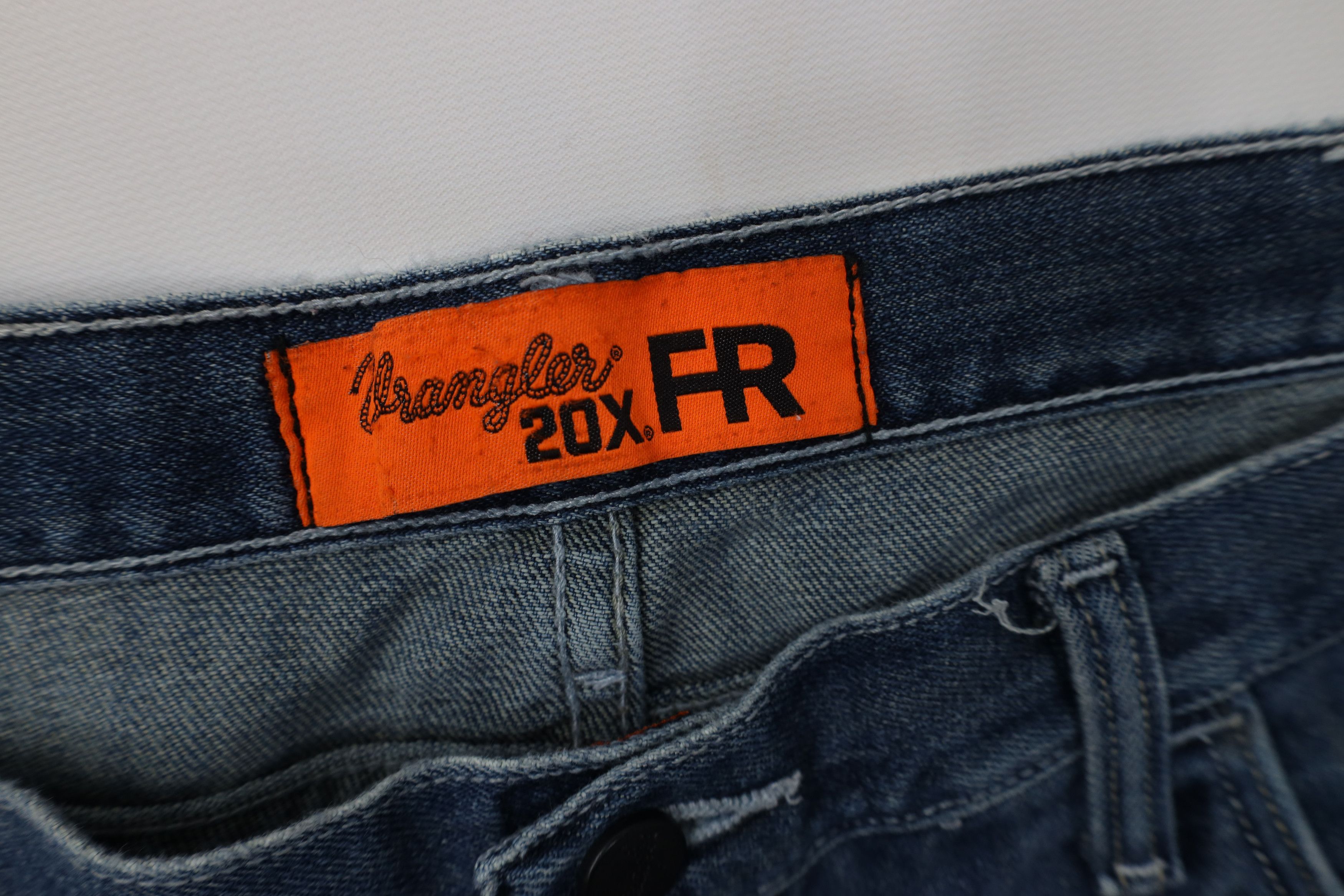 Wrangler Wrangler FR 20X Fire Flame Resistant Wide Leg Denim Jeans Size US 38 / EU 54 - 9 Thumbnail