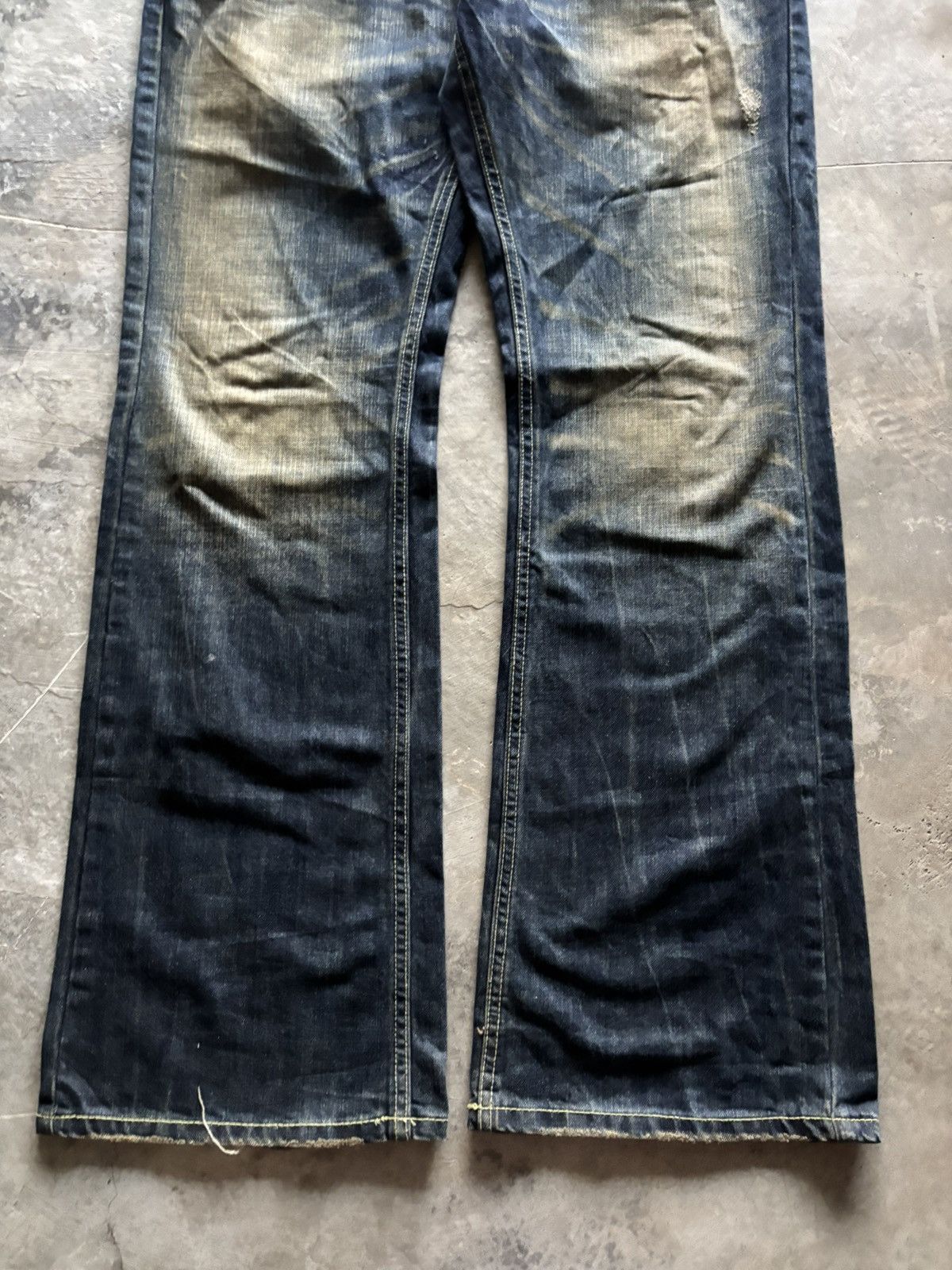 If Six Was Nine FLARE RED PEPPER WING POCKET RUSTY MUDMAX JAPANESE DENIM Size US 36 / EU 52 - 11 Thumbnail