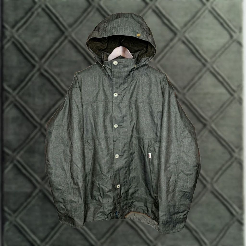 Vans VANS MTE Jacket Pinstripe Snowboard Mens XL Gray Size US XL / EU 56 / 4 - 1 Thumbnail