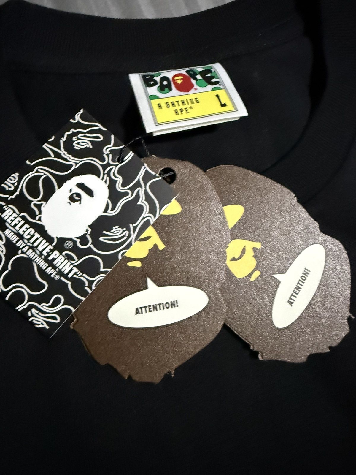 Bape Bape Anything For A Quiet Life T-Shirt Size US L / EU 52-54 / 3 - 3 Thumbnail