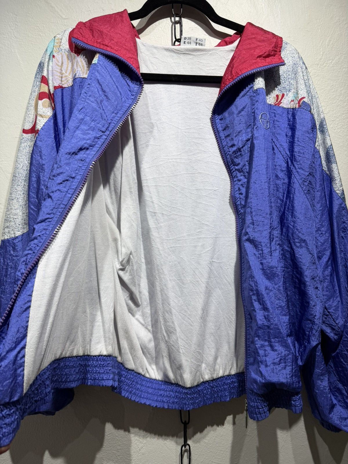 Sergio Tacchini Vintage 90s Sergio Tacchini Windbreaker Size US M / EU 48-50 / 2 - 7 Thumbnail