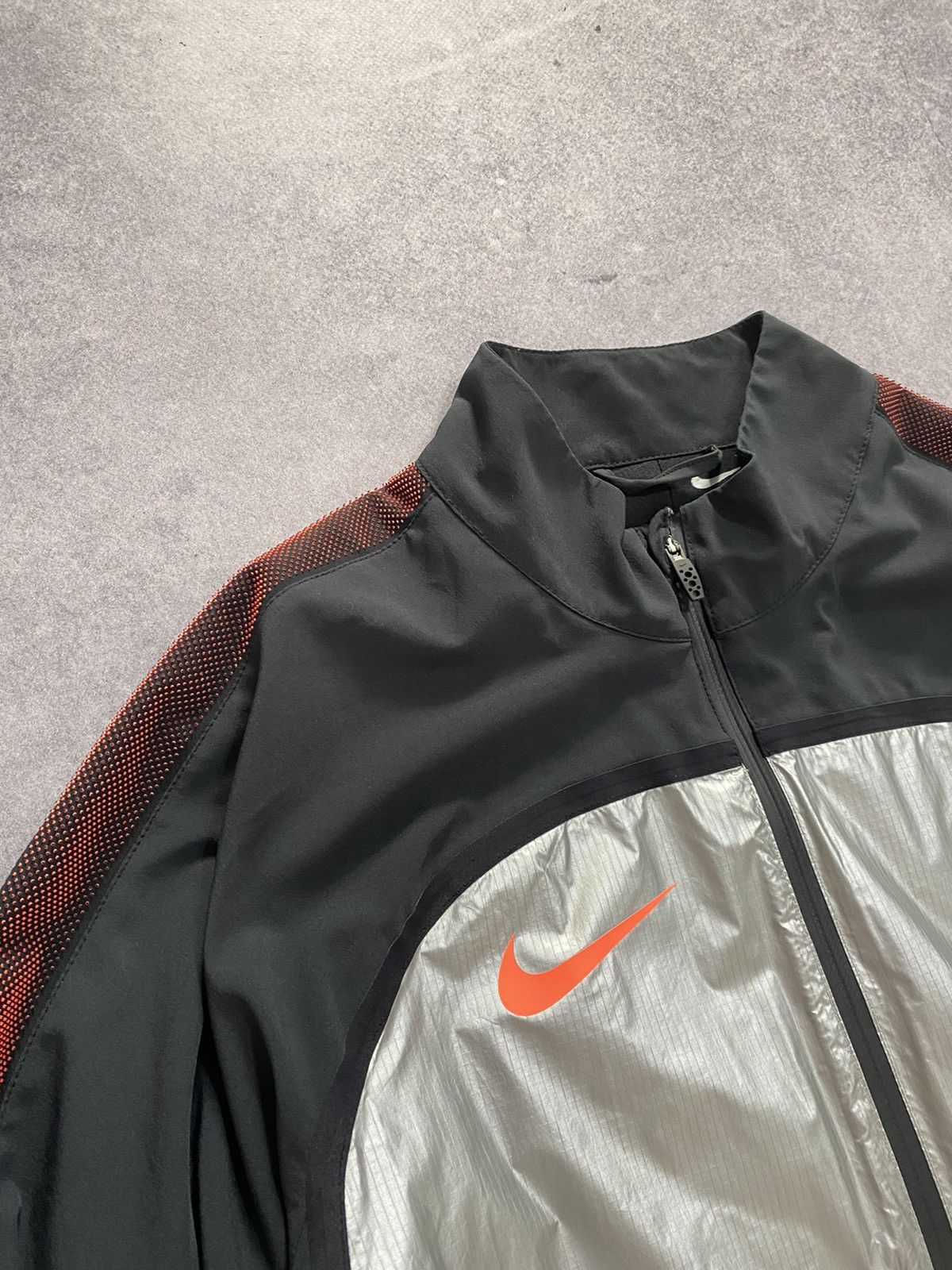Nike × Vintage Nike Strike Elite Woven Water Repellent Full Zip Jacket Size US S / EU 44-46 / 1 - 4 Thumbnail
