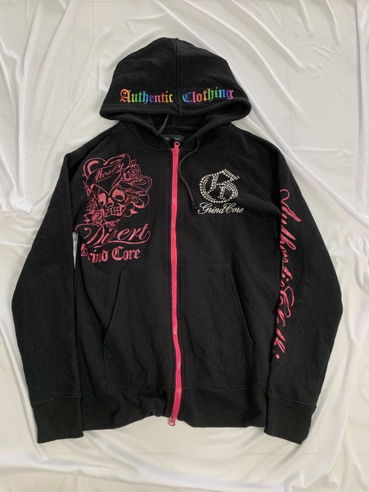 Japanese Brand undefined vkei style hoodie signal point japan Size US S / EU 44-46 / 1 - 1 Thumbnail