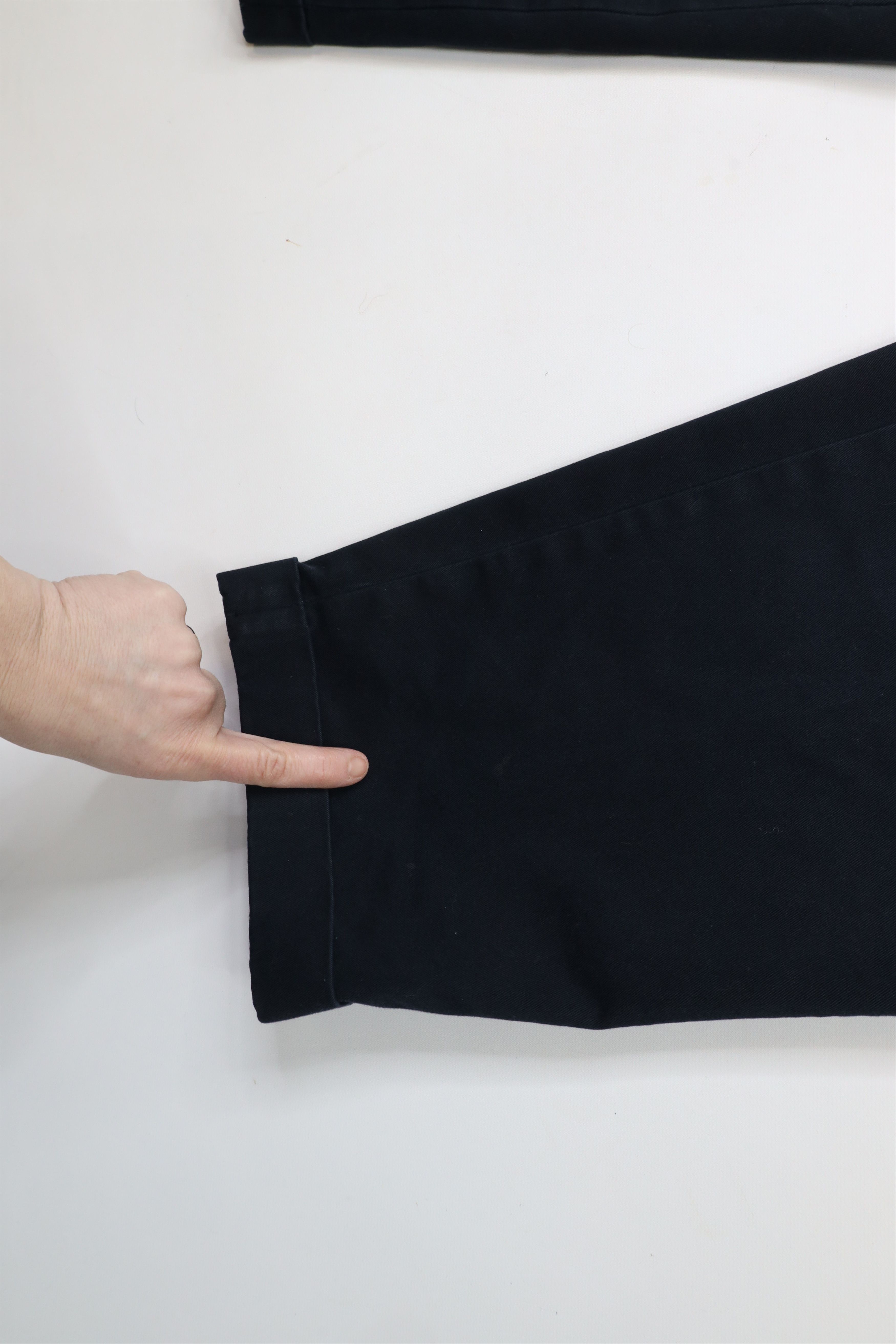 Nautica × Vintage Vintage 90s Nautica Spell Pleated Wide Leg Chino Pants Blue Size US 34 / EU 50 - 5 Thumbnail