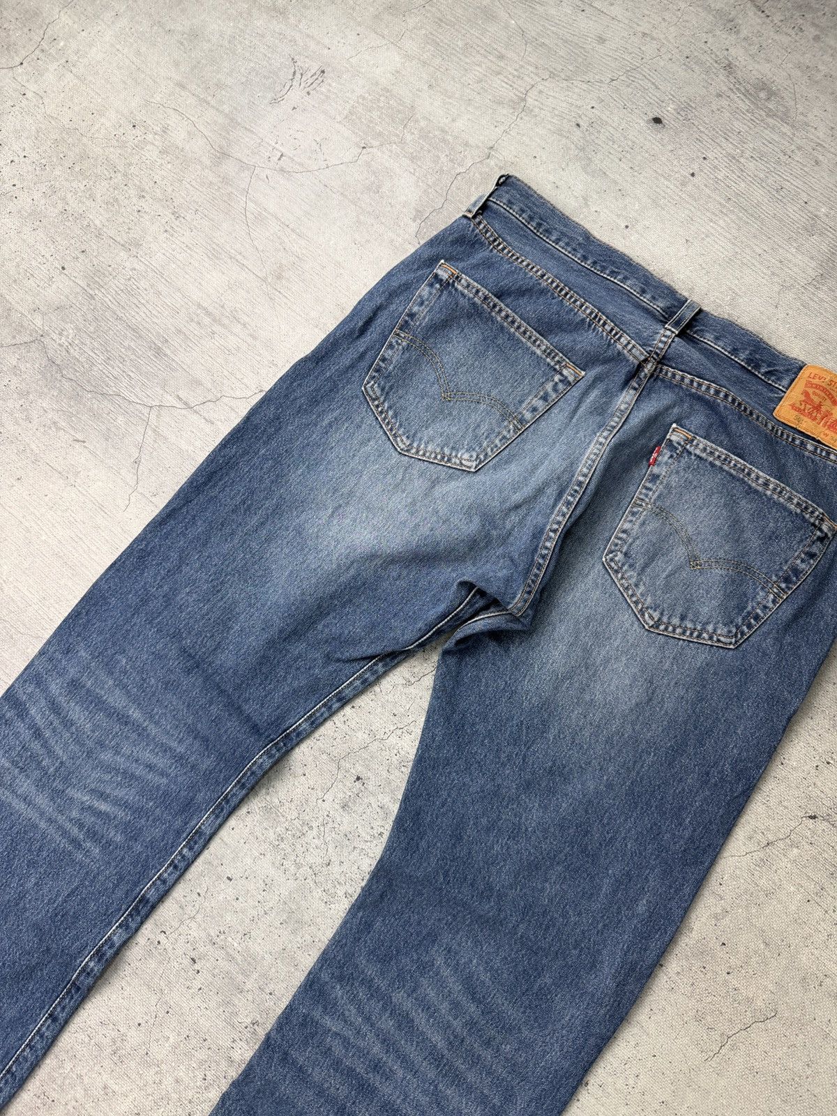 Levi's 90s Levi’s 501 Light Wash Cut Hem Jeans 34x30 Size US 34 / EU 50 - 3 Thumbnail